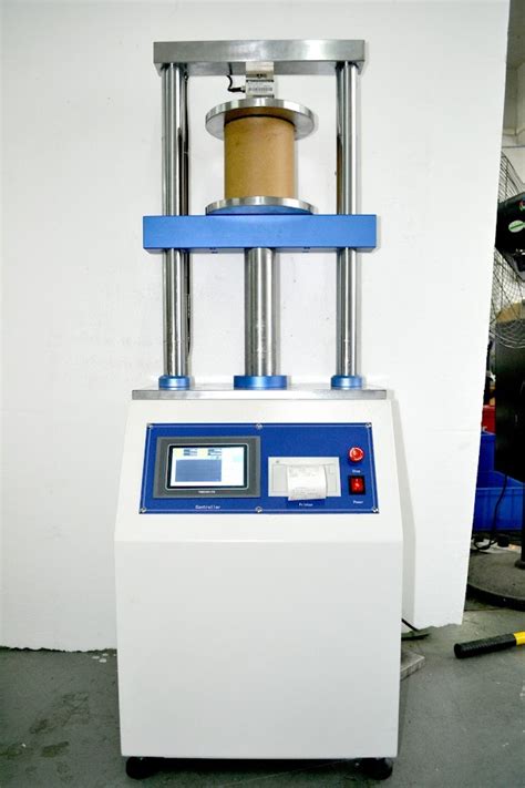 Paper core Crush Tester commercial|Compression Tester for Paper Cones, Tubes & Cores .